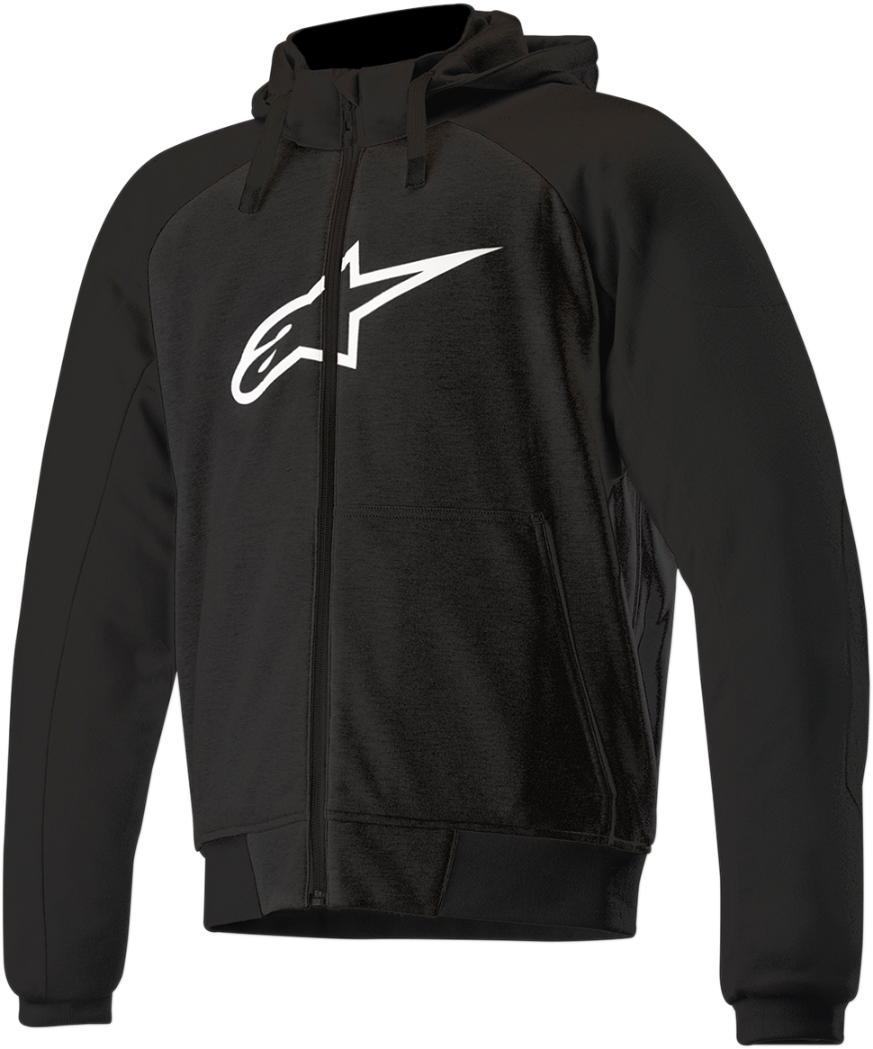 Sudadera deportiva con capucha ALPINESTARS Chrome - Negra - 2XL 4200918-10-2X