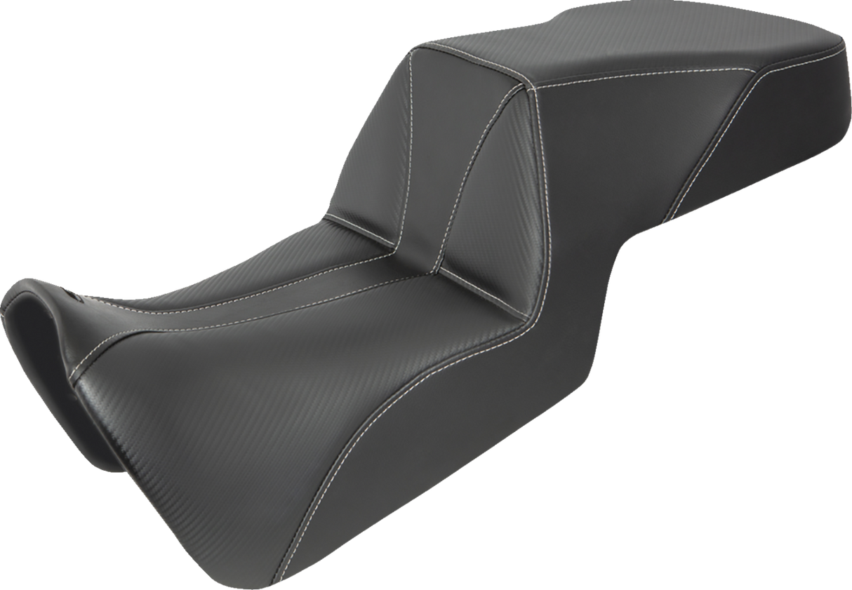 Asiento SADDLEMEN Pan America Adventure Tour - Fibra de carbono/Negro susurro - Bajo 821-34-201