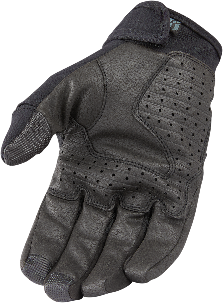 Guantes ICON Stormhawk™ - Negros - Grandes 3301-3967