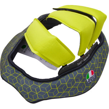 Forro AGV Pista GP RR - Gris/Amarillo - 2XL 20185000554992X