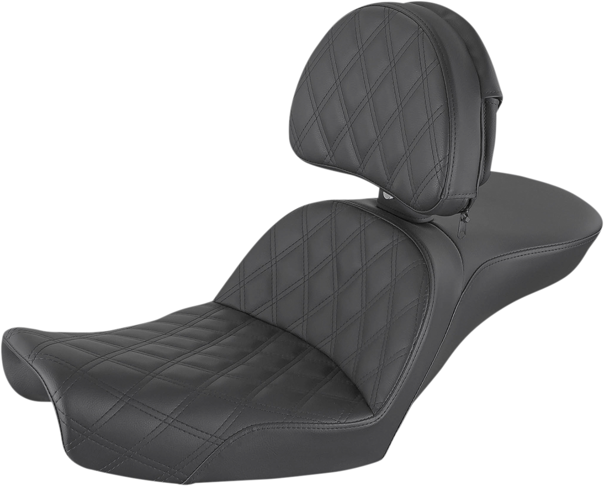 Asiento SADDLEMEN Explorer - Costuras enrejadas - Respaldo 896-04-030LS