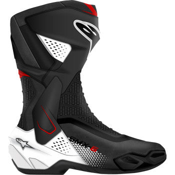 Botas ALPINESTARS SMX-6 V3 - Gráfico negro/blanco/rojo - Talla 9.5 EE. UU./44 UE 2223025-1406-44