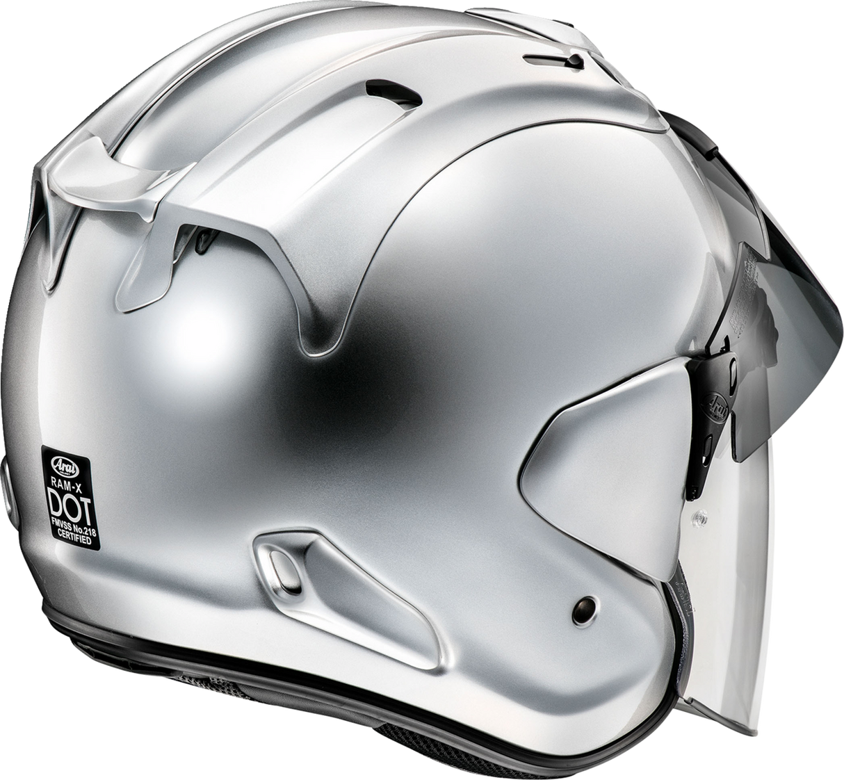 Casco de motocicleta ARAI Ram-X - Aluminio plateado - Pequeño 0104-2929