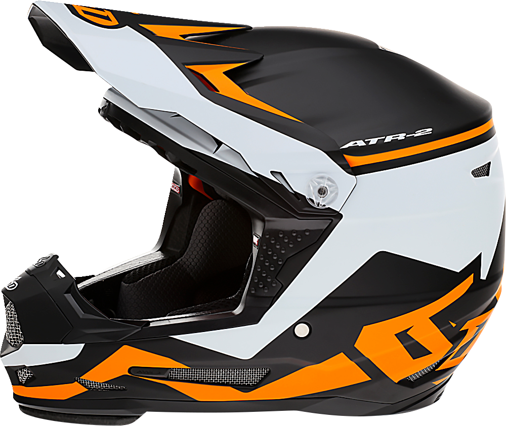 Casco de motocicleta 6D ATR-2Y - Drive - Naranja neón - XL 11-6313