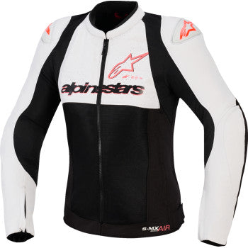 ALPINESTARS Stella SMX Air Jacket - Ice Gray/Black/Coral Fluo - Large 3316523-9297-L