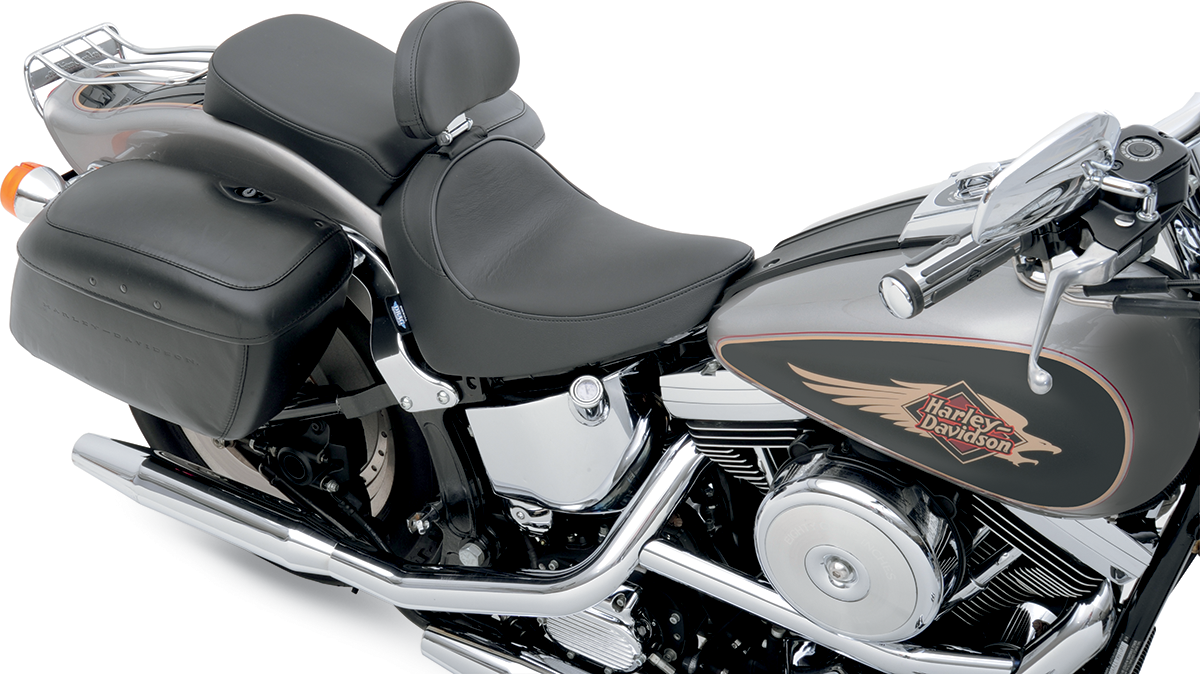 Asiento individual DRAG SPECIALTIES - Liso - Respaldo del conductor 0802-0618