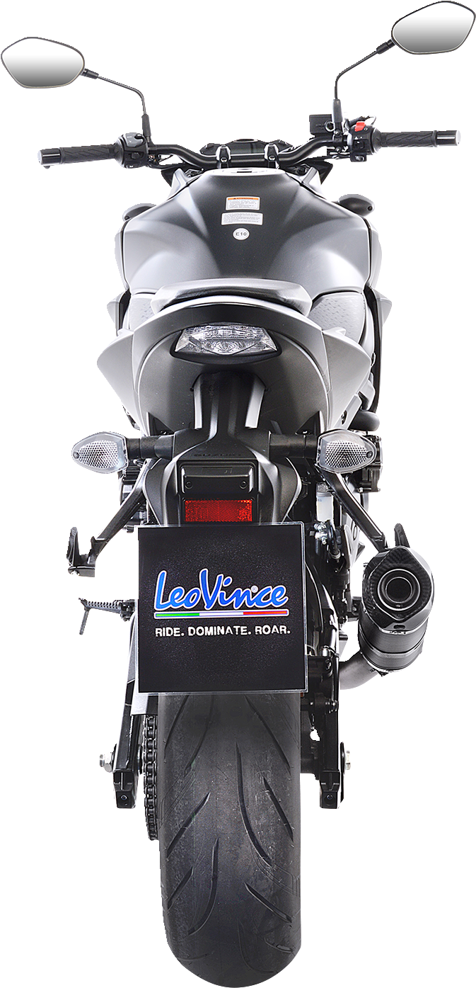 Silenciador deslizante LEOVINCE LV One Evo - Fibra de carbono 14176E