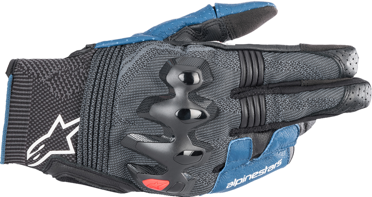 Guantes deportivos ALPINESTARS Morph - Negro/Azul Sodalita - XL 3567122-1711-XL