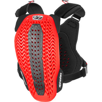 Protector de pecho ALPINESTARS A-5 Plasma - Negro/Rojo/Blanco - XL/2XL 6700825-132-XL/2X