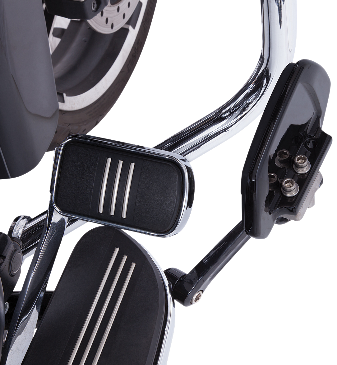 Tablero de doble riel CIRO - Con adaptador - Negro 60221
