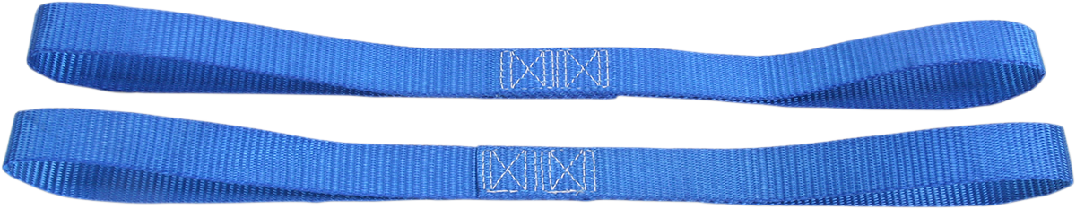MOOSE RACING Soft-Tye - 1" x 18" - Azul 3920-0309