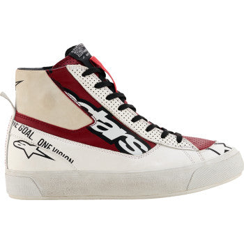 ALPINESTARS Stella Stated Flair Shoes - White/Rio Red - US 6.5 2541426-2066-65