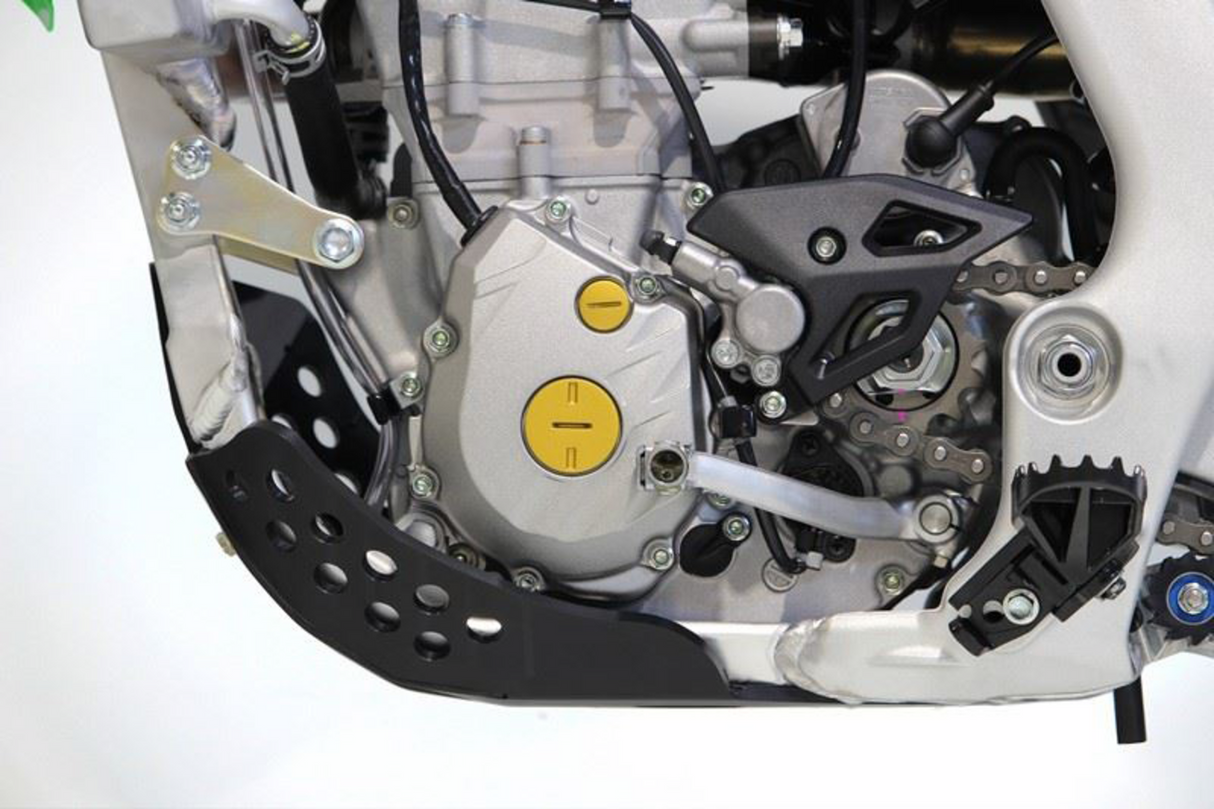 Placa de protección AXP RACING - Negra - Kawasaki AX1579