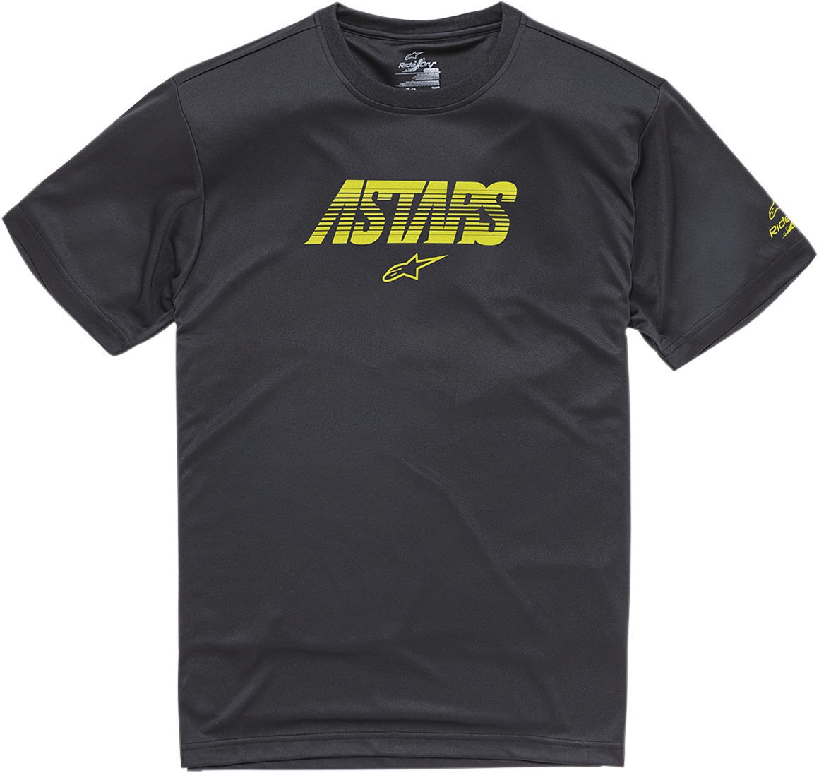 Camiseta premium ALPINESTARS Tech Angle - Negra - Talla grande 12107322010L