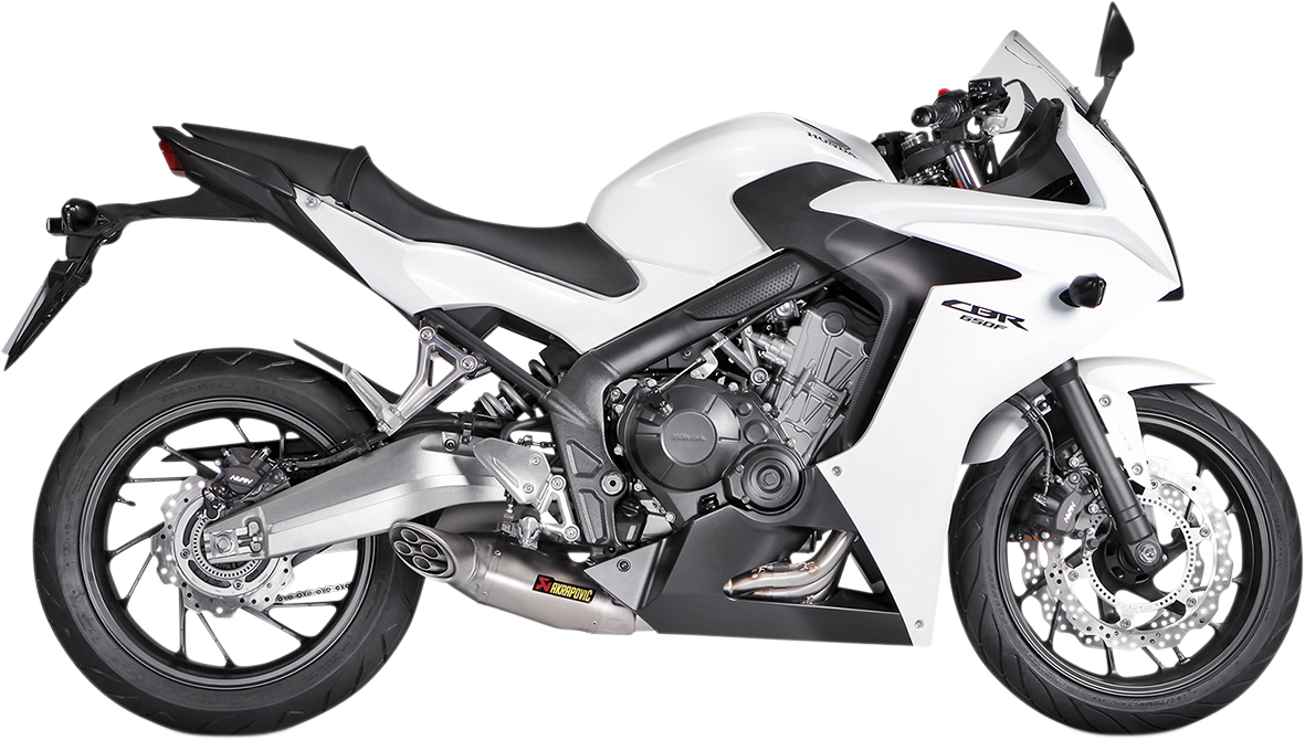 AKRAPOVIC Race Exhaust - Titanium CB650F 2014-2016 S-H6R12-HAFT 1810-2291