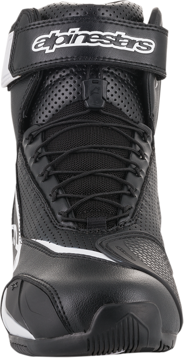 Zapatillas ALPINESTARS SP-1 v2 con ventilación - Negro/Blanco - Talla 9.5 EE. UU. / 44 UE 25113181244