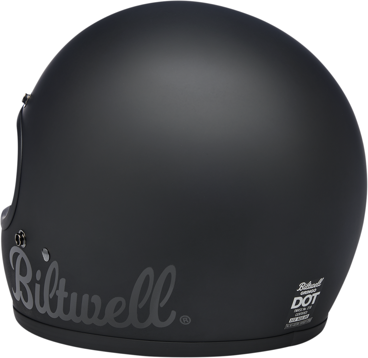 Casco BILTWELL Gringo - Negro mate de fábrica - XL 1002-638-105
