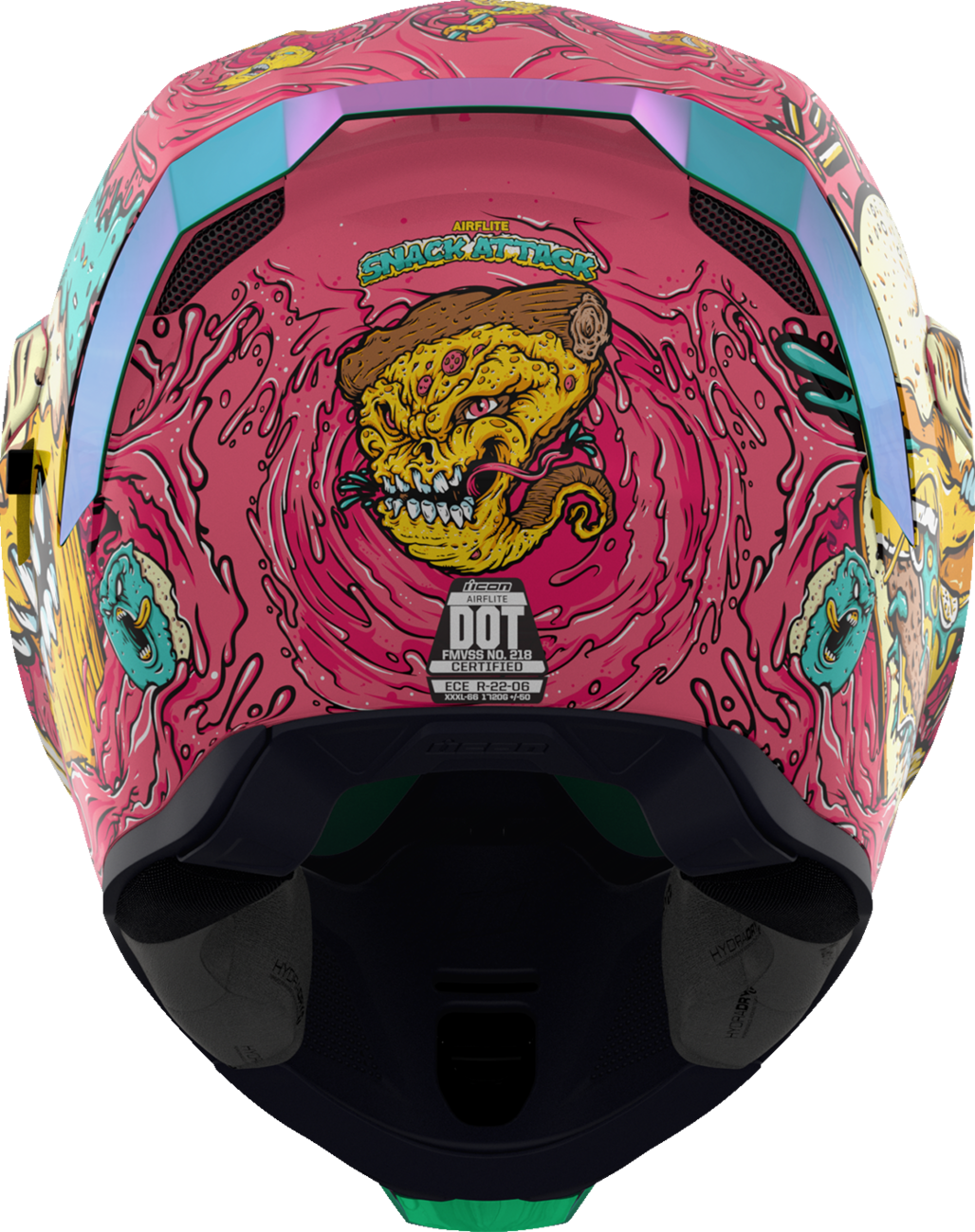 Casco ICON Airflite™ - Snack Attack - MIPS® - Rosa - Mediano 0101-16926