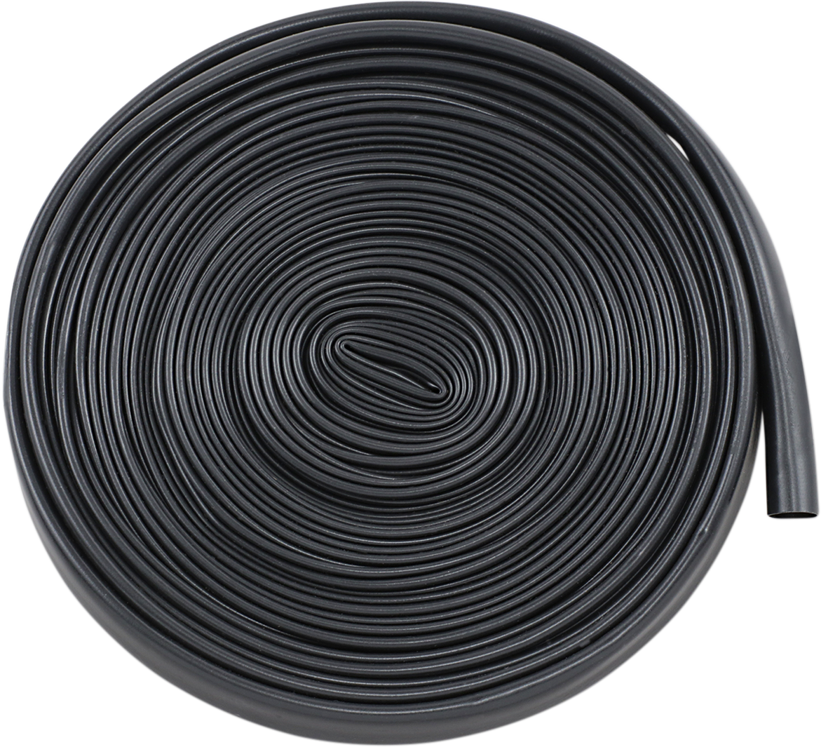 DRAG SPECIALTIES Tubo termorretráctil de 0,500" a 0,250" - 5 pies - Negro DRSTT263-5
