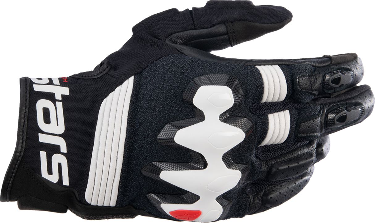 Guantes ALPINESTARS Halo - Negro/Blanco - 3XL 3504822-12-3XL