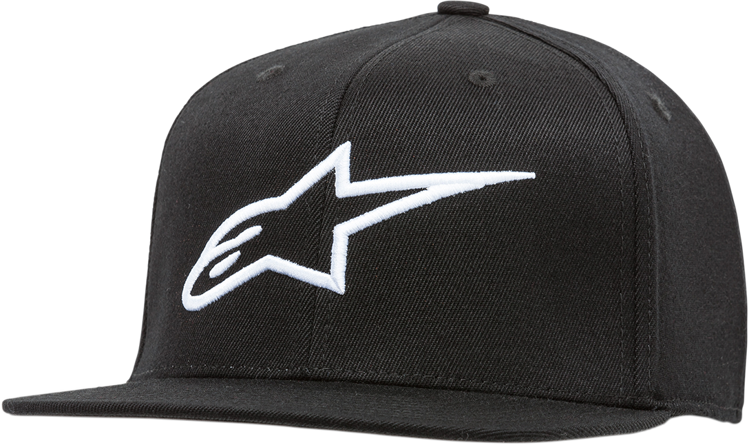 Gorra ALPINESTARS Ageless Flat Visor - Negro/Blanco - Grande/XL 1035810151020LX