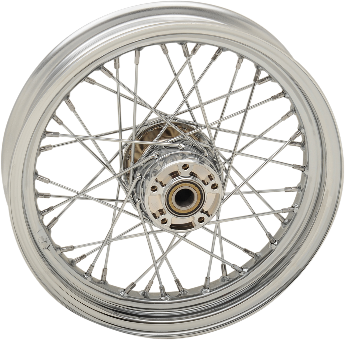 Rueda delantera DRAG SPECIALTIES - Disco doble/Sin ABS - Cromada - 16"x3.00" - ' 08+ FLT 64416A