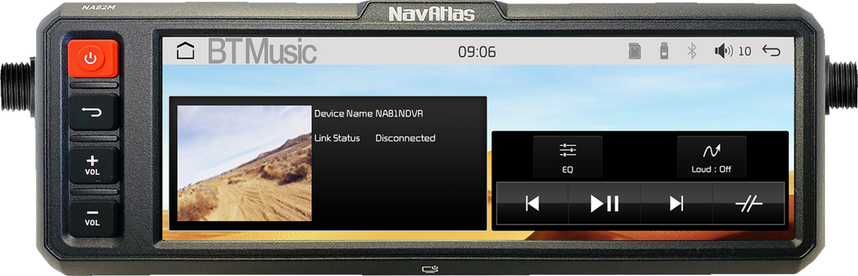 Centro de mando NAVATLAS - 8-1/8" NA82M