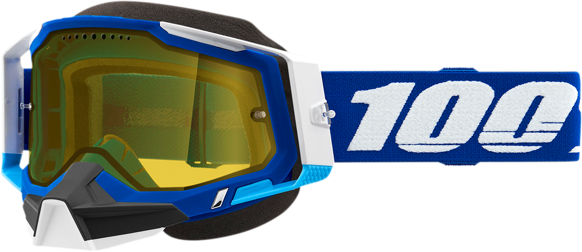Gafas de nieve 100% Racecraft 2 - Azul - Amarillo 50011-00002