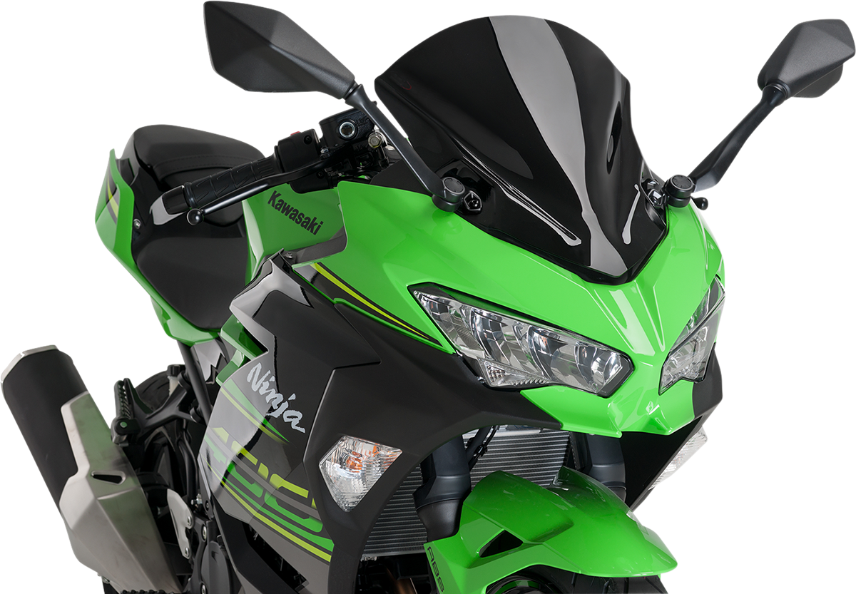 Cúpula Race PUIG HI-TECH PARTS - Negra - Kawasaki 9976N