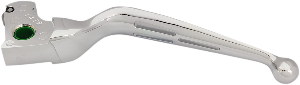 Palanca de embrague DRAG SPECIALTIES - Hoja ancha - Ranurada - Cromada H07-0606-C