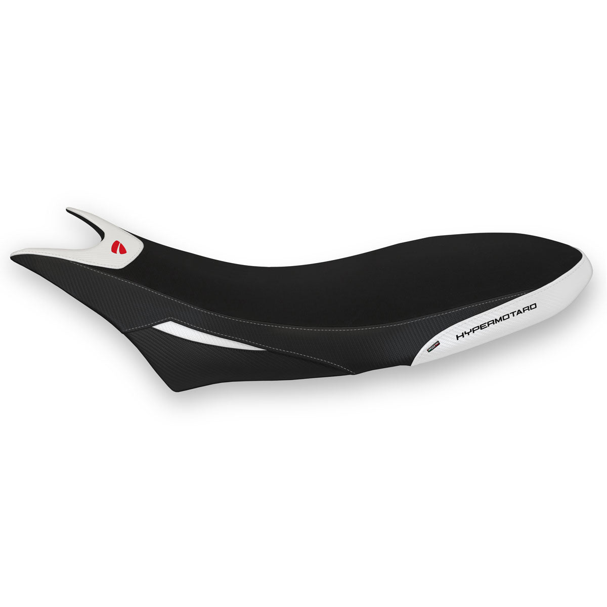 Ducati Hypermotard 950 2019-2025 Seat Cover Tappezzeria Italia TPZ Comfort in White