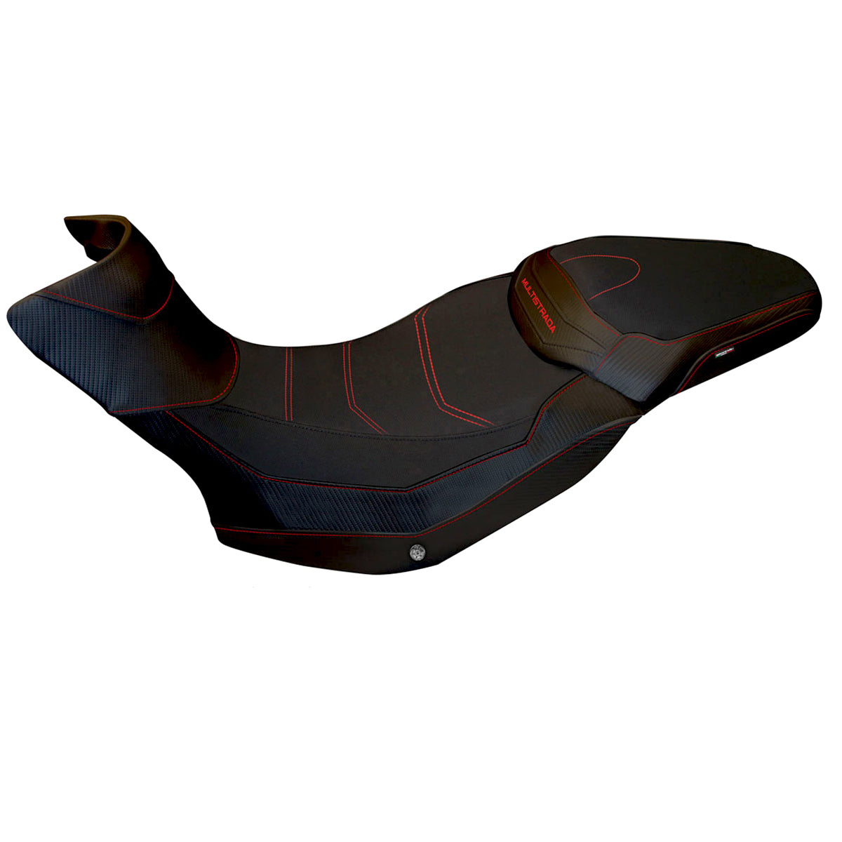 Ducati Multistrada 1200 1260 Enduro 2016-2021 Funda de Asiento Tappezzeria Italia TPZ Comfort en Negro