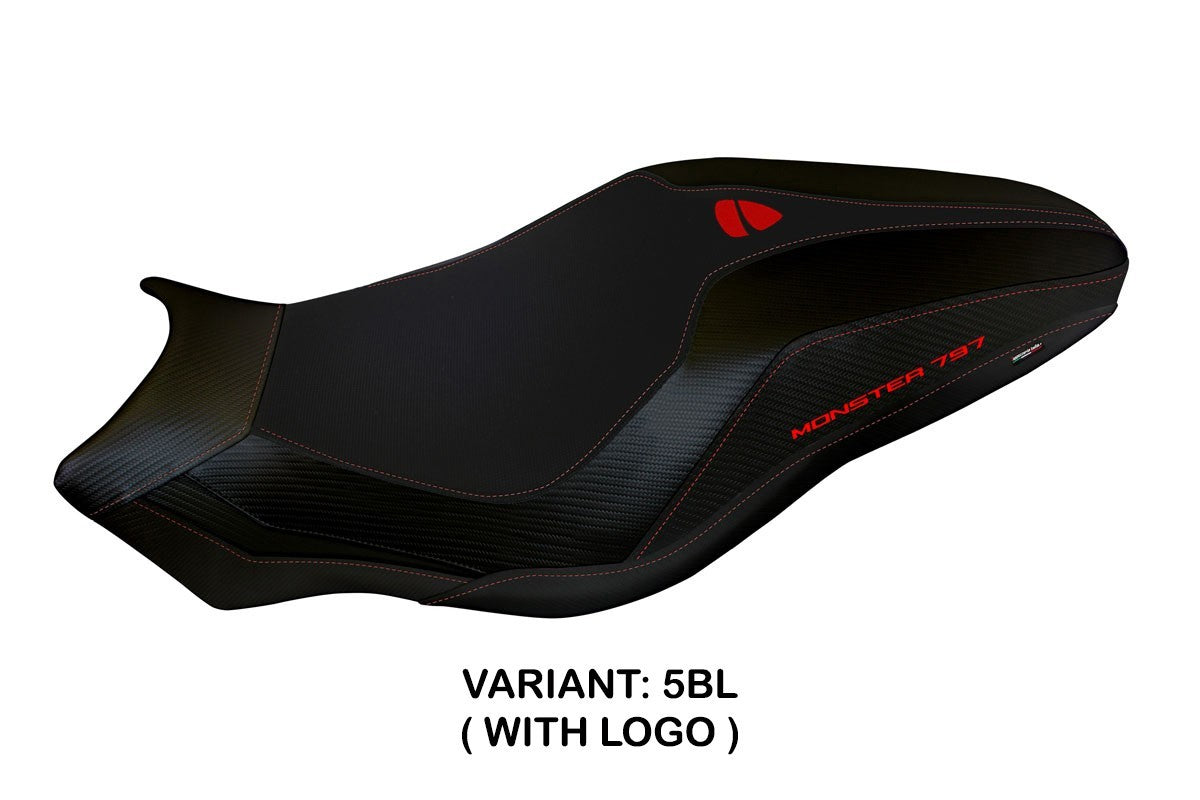 Ducati Monster 797 2017-2020 Seat Cover TPZ Italia Black