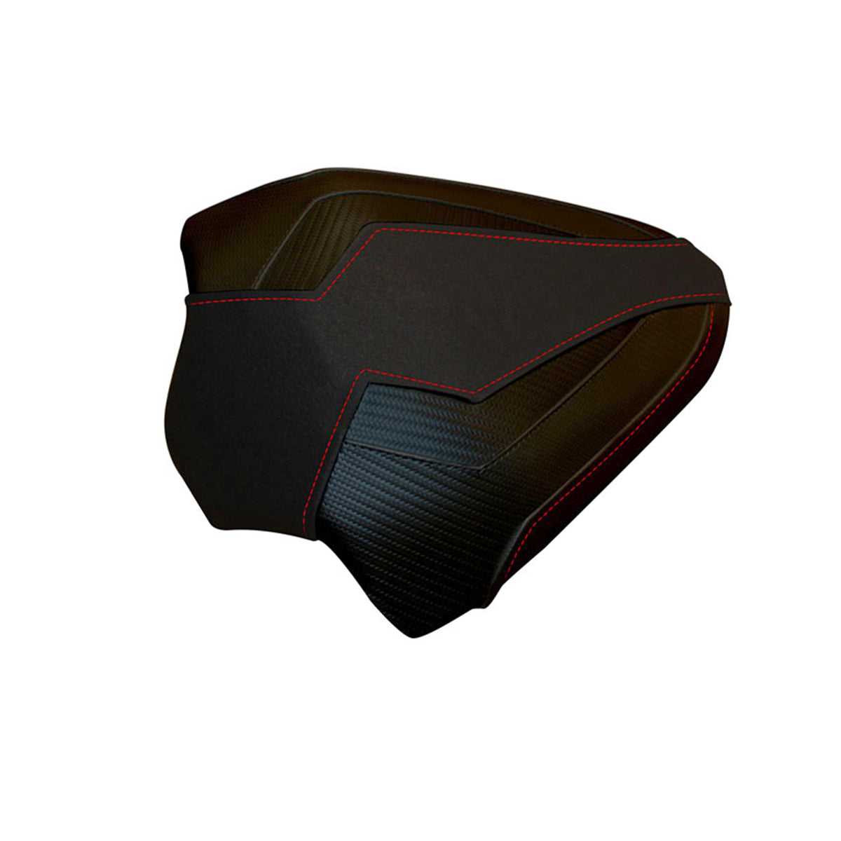 Ducati Panigale V4 2018-2024 Funda para asiento de pasajero Tappezzeria Italia TPZ Ultragrip en negro
