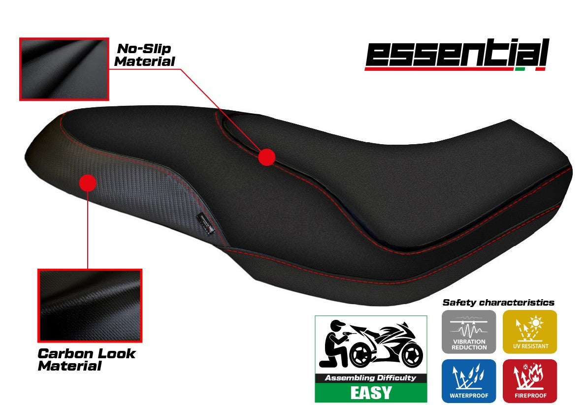 Ducati Scrambler 400 800 1100 2015-2024 Seat Cover TPZ Italia Essential Black