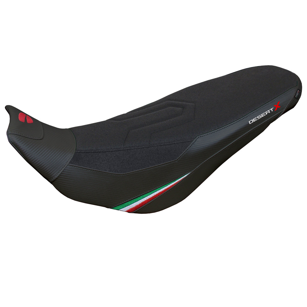 Funda de asiento para Ducati Desert X Rally 2022-2025 Tappezzeria Italia TPZ en Keren Comfort Black