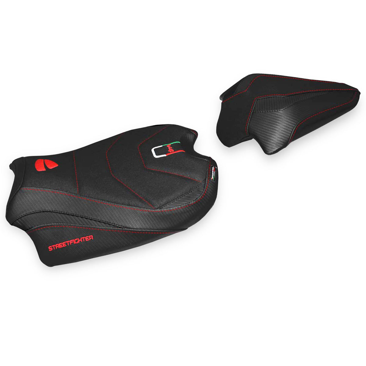 Ducati Streetfighter V4 2020-2024 Seat Cover Tappezzeria Italia TPZ Ultragrip in Black