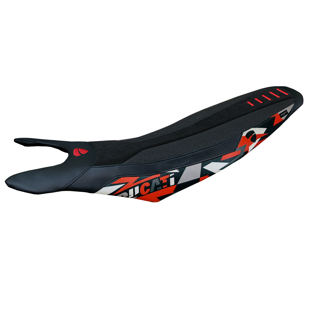 Ducati Hypermotard 698 Mono 2024-2025 Funda Asiento Tappezzeria Italia TPZ Ultragrip en Ed. Especial.