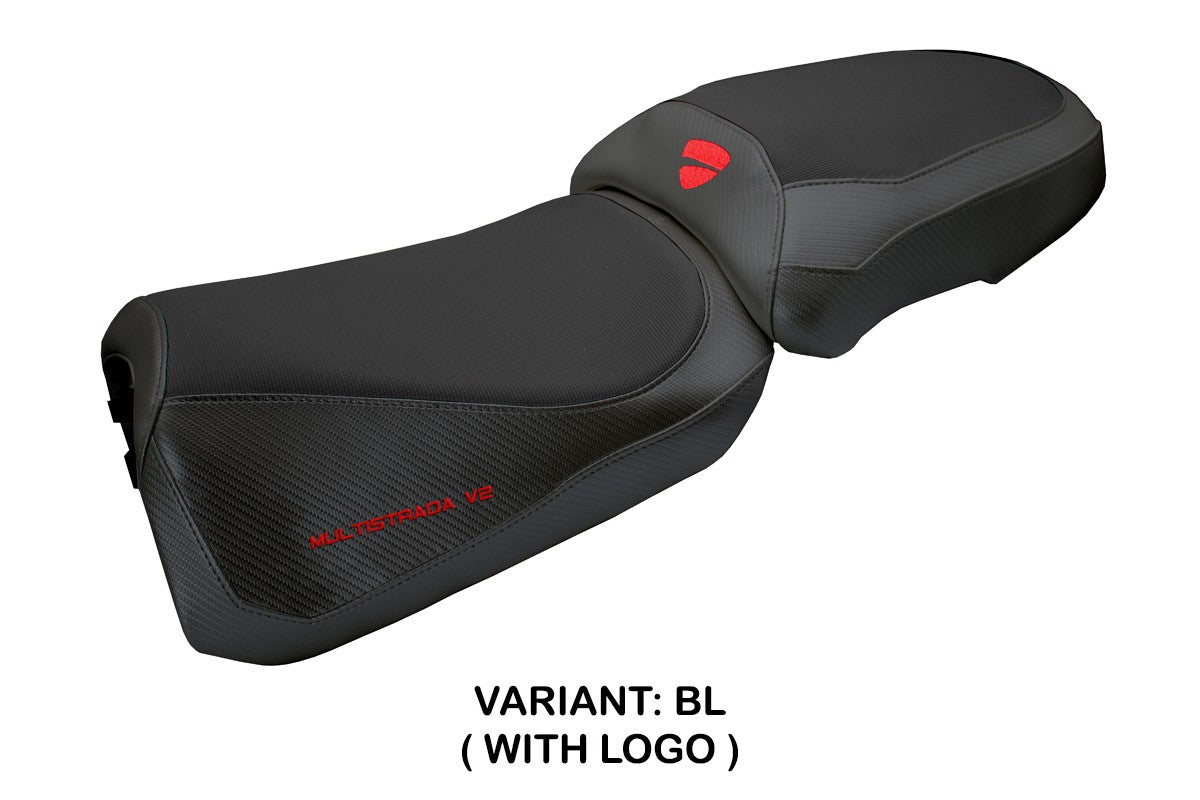 Funda Asiento Ducati Multistrada V2 2025 Tappezzeria Italia TPZ Negro