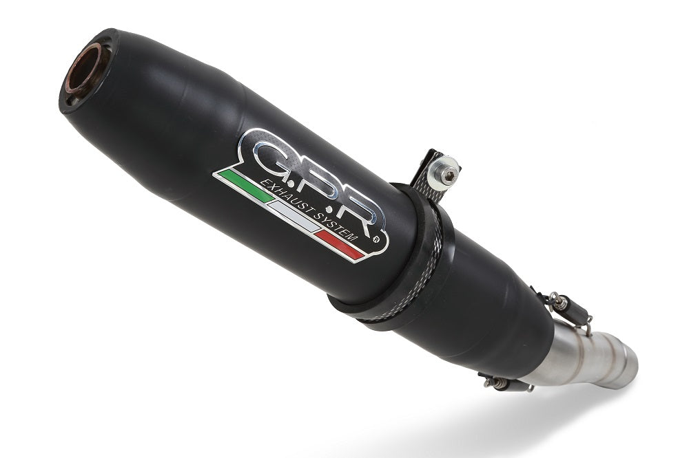 Zontes Zt 310 2018-2020 Exhaust GPR Full System Deeptone Nero