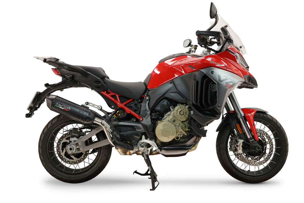 Ducati Multistrada V4 V4S 2025-2026 Exhaust GPR Slip-on Furore-X Titanio Nero