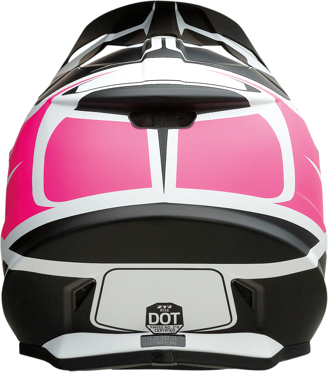 Casco de moto Z1R Rise - Llama - Rosa - Mediano 0110-7258