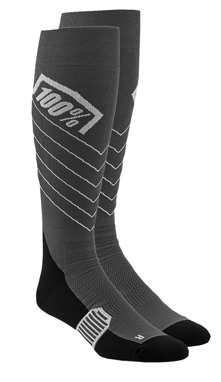 Calcetines de alto rendimiento 100% Hi-Side - Gris - Talla pequeña/mediana 20054-00001