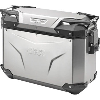 Maleta lateral GIVI Outback Evo - Izquierda - 37 litros - Plateada OBKE37ALA
