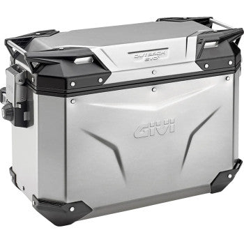 Maleta lateral GIVI Outback Evo - Izquierda - 48 litros - Plateada OBKE48ALA