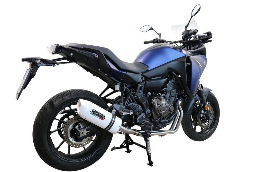 Yamaha Tracer 700 GT 2019-2020 Exhaust GPR Full System Albus Ceramic