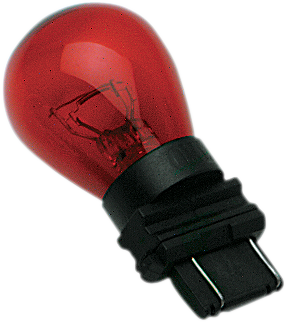 DRAG SPECIALTIES Bombilla de cuña - Doble filamento - Roja S8-3157R-BC139