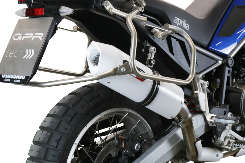 Aprilia Tuareg 660 2025-2026 Exhaust GPR Slip-on Albus Evo4