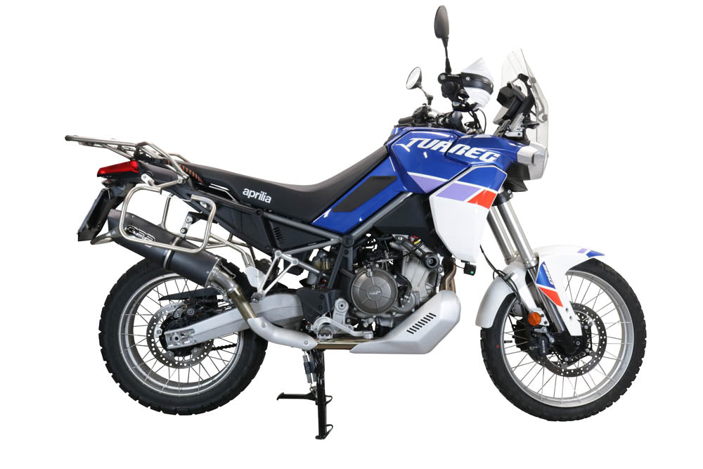 Aprilia Tuareg 660 2021-2024 Exhaust GPR Slip-on Furore Evo4 Nero