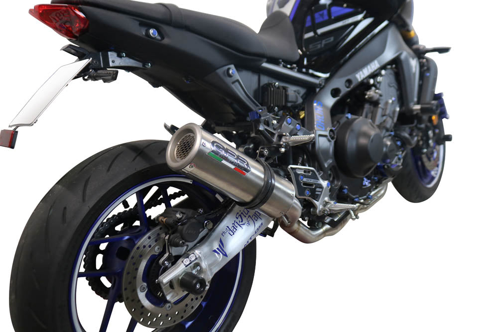 Yamaha FJ09 Tracer 900 9/GT 2021-2024 Exhaust GPR Full System M3 Inox